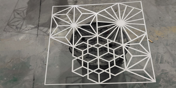 激光鏤空不銹鋼屏風(fēng)樣品