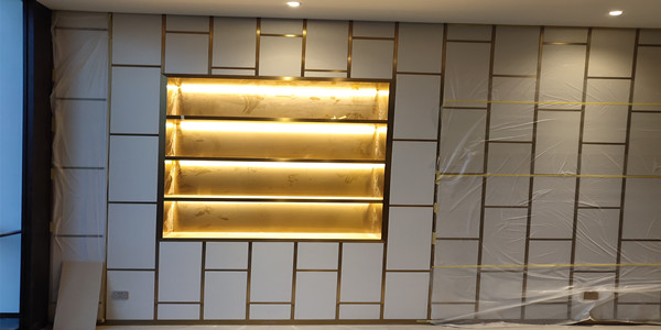 會(huì)所墻面不銹鋼裝飾工程