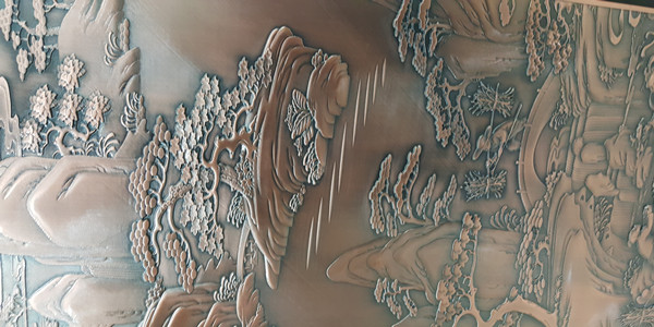 腐蝕不銹鋼屏風(fēng)