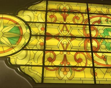 <strong>鄭州別墅歐式香檳金不銹鋼屏風(fēng)</strong>