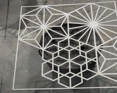 <strong>激光鏤空不銹鋼屏風(fēng)樣品</strong>